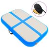 vidaXL T&auml;ytett&auml;v&auml; voimistelumatto pumpulla 60x100x20 cm PVC sininen
