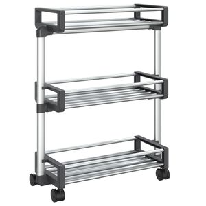 vidaXL S&auml;ilytysvaunu 59x20x75 cm alumiini