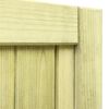 vidaXL Puutarhaportti kyllästetty mänty 125x100 cm