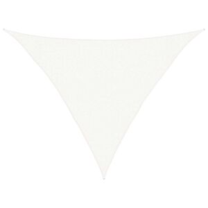 vidaXL Aurinkopurje 160 g/m&sup2; valkoinen 3x3x4,2 m HDPE