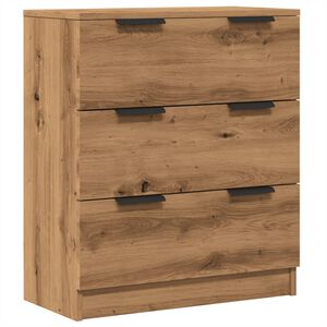 vidaXL Senkki artesaani tammi 60x30x70 cm tekninen puu