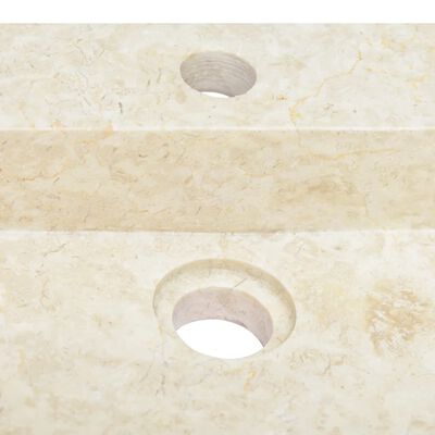 vidaXL Pesuallas kerma 58x39x10 cm marmori