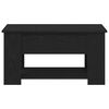 vidaXL Sohvap&ouml;yt&auml; Musta tammi. 79 x 49 x 41 cm Tekninen puu