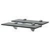 vidaXL Kelluvat hyllyt 2 kpl lasi 30x20 cm 8 mm