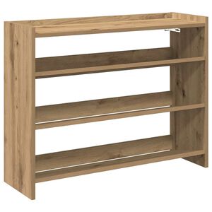 vidaXL Kenk&auml;teline artesaani tammi 80x25x62 cm tekninen puu