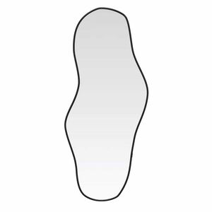 vidaXL Sein&auml;peili musta 100x45 cm