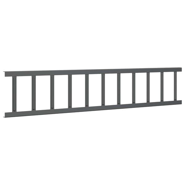 vidaXL Katto lumivahti Antrasiitti 600 x 9 x 22 cm Ter&auml;s