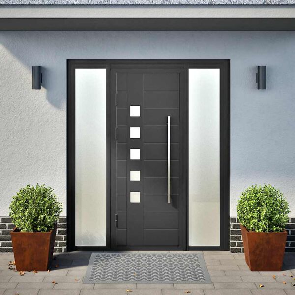 vidaXL Puutarhakukkalaatikot 2 kpl 40x40x40 cm S&auml;&auml;nkest&auml;v&auml; ter&auml;s