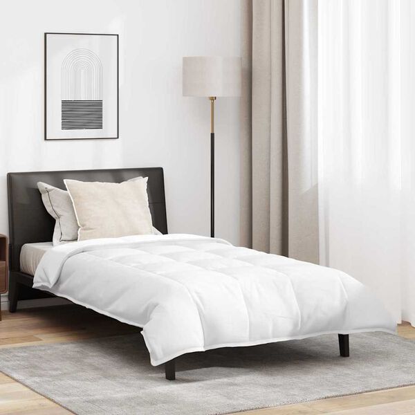 vidaXL 2-in-1 Pussi tyynyllä 2 pcs Valkoinen Untuvahöyhen