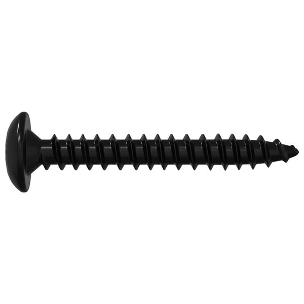 vidaXL Kierre kynsi 12 pcs Musta M4 x 28 mm Ter&auml;s