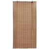 vidaXL Bambu rullaverhot 2 kpl 80 x 160 cm ruskea