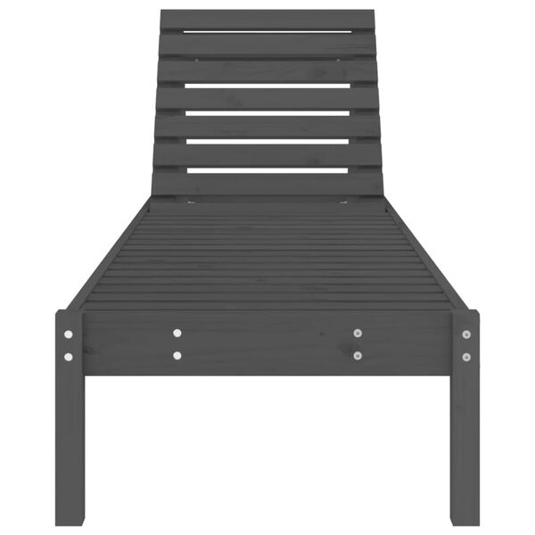 vidaXL Aurinkotuolit 2 kpl 199,5x60x74 cm täysi mänty