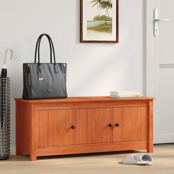 vidaXL Kenk&auml;kaappi Vahans&auml;vyinen Ruskea 110 x 38 x 45,5 cm