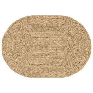 vidaXL Matto ZIZUR Ruskea 170 x 120 cm Polypropeeni