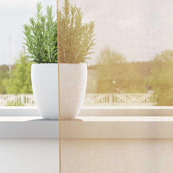 vidaXL Voileeverhot tangotaskuilla 2 kpl hiekkaa