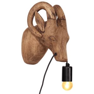 vidaXL Sein&auml;valaisin el&auml;imen muotoinen 25 W 15x24x25 cm E27