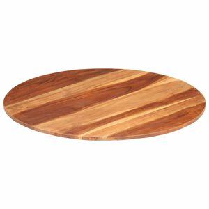 vidaXL P&ouml;yt&auml;levy t&auml;ysi akaasiapuu py&ouml;re&auml; 15-16 mm 80 cm