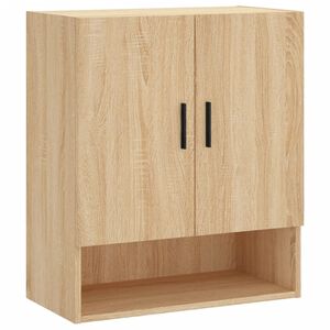 vidaXL Sein&auml;kaappi Sonoma-tammi 60x31x70 cm tekninen puu