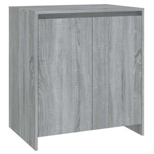 vidaXL Senkki harmaa Sonoma 70x41x75 cm tekninen puu