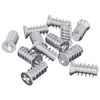 vidaXL Ruuvi 12 kpl Hopea M6 x 12 mm Rauta