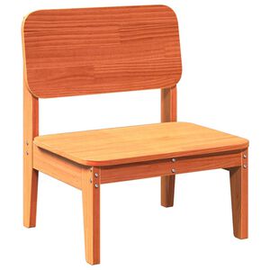 vidaXL Puutarhatuoli vahanruskea 60x52,5x72 cm t&auml;ysi m&auml;nty