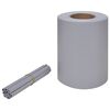 vidaXL Puutarhan yksityisyyden suoja PVC 70x0,19 m vaaleanharmaa