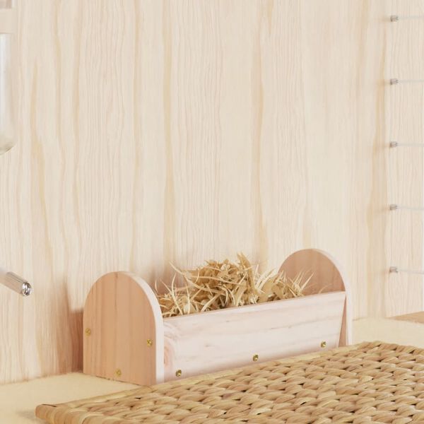 vidaXL Kanin hein&auml;kaukalo 28x10x10 cm t&auml;ysi kuusi