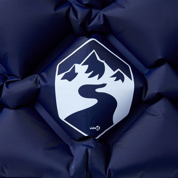 vidaXL T&auml;ytett&auml;v&auml; retkeilypatja tyynyll&auml; 1 hengelle laivastonsininen