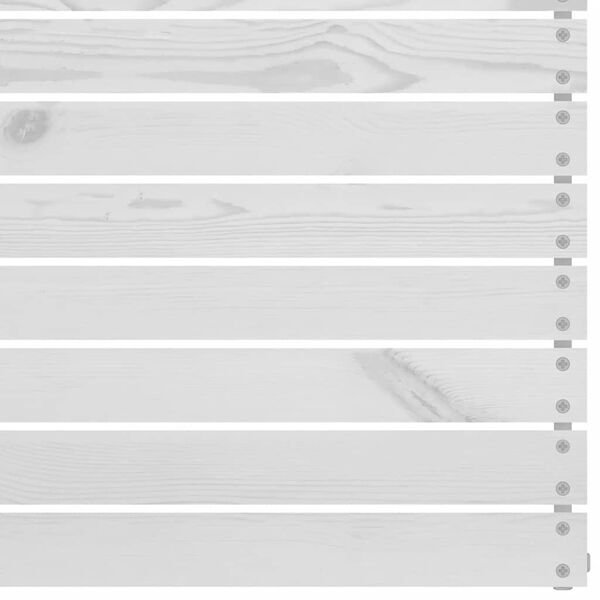 vidaXL Puutarhan kulmasohva valkoinen täysi mänty