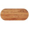 vidaXL P&ouml;yt&auml;levy 100x40x3,8 cm ovaali t&auml;ysi akasiapuu