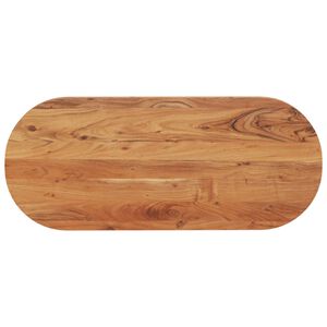 vidaXL P&ouml;yt&auml;levy 100x40x3,8 cm ovaali t&auml;ysi akasiapuu