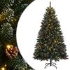 vidaXL Tekojoulukuusi 300 LED-valoa 210 cm