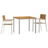 vidaXL Ulkoterassitarjotin 3 kpl 90 x 90 x 75 cm
