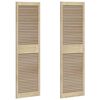 vidaXL Kaapin ovi 2 kpl Luonnollinen 170 x 2,1 x 49,5 cm T&auml;ysi m&auml;nty