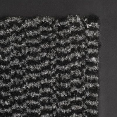 vidaXL Kuramatto suorakulmainen nukkapinta 120x180 cm antrasiitti