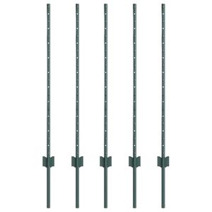 vidaXL Aitalatu 5 pcs Vihre&auml; 140 cm Ter&auml;s