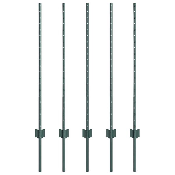 vidaXL Aitalatu 5 pcs Vihre&auml; 140 cm Ter&auml;s