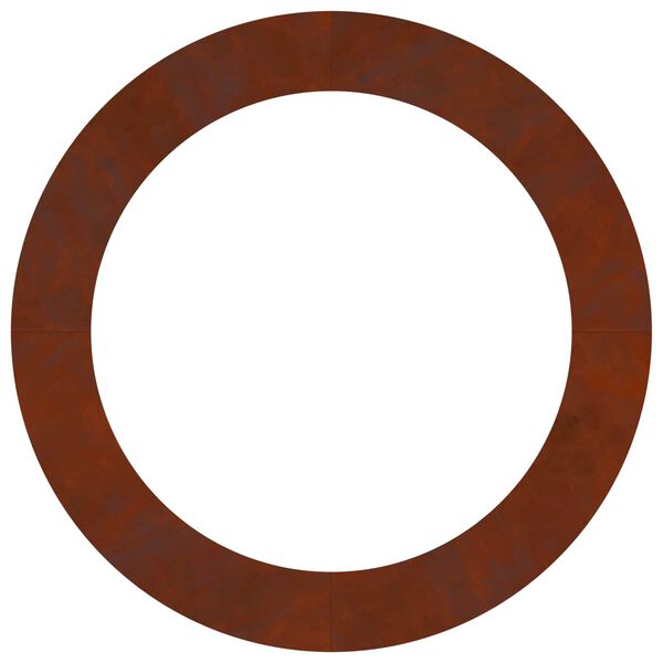 vidaXL sopiva Litteille puu renkaalle 5 pcs Ruskea &Oslash;90 / 120 cm