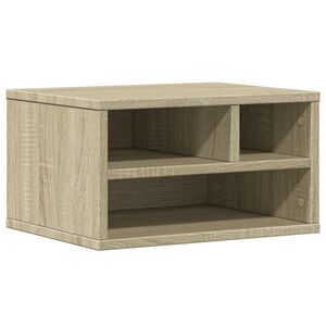 vidaXL Tulostinteline Sonoma-tammi 40x32x22,5 cm tekninen puu