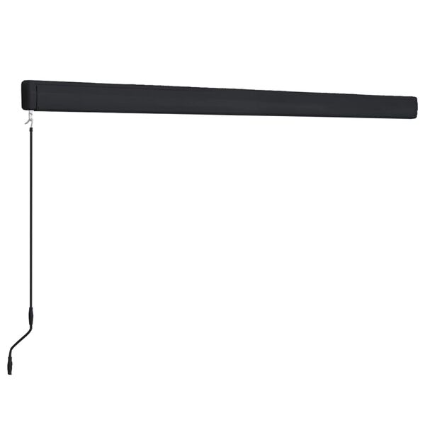 vidaXL Manuaalinen kasettimarkiisi 450x300 cm sininen ja valkoinen