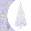 vidaXL Tekojoulukuusi 300 LED-valoilla Valkoinen 240 cm PVC ja ter&auml;s