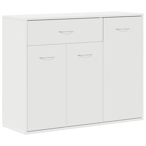 vidaXL Senkki valkoinen 88x30x70 cm tekninen puu