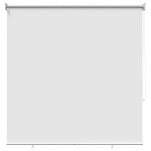 vidaXL Ulkoilman rullakaihdin UV-suojaus valkoinen 100 x 230 cm