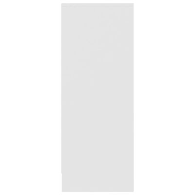 vidaXL Kenkäkaappi valkoinen 31,5x35x90 cm lastulevy