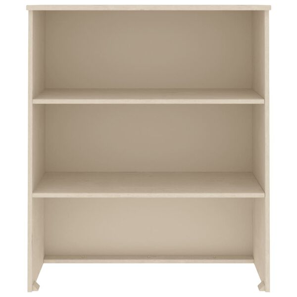 vidaXL Yläkaappi HAMAR hunajanruskea 85x35x100 cm täysi mänty