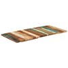 vidaXL Suorakulmainen p&ouml;yt&auml;levy 60x120 cm 25-27 mm t&auml;ysi kierr&auml;tyspuu