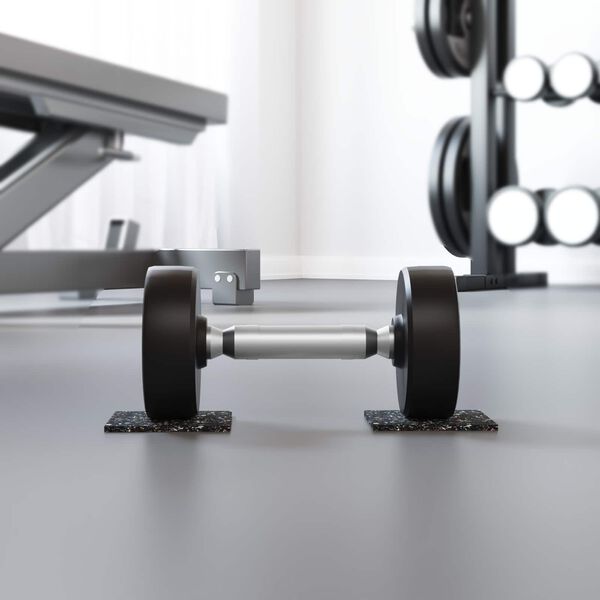 vidaXL Kumirullate Musta Kumi