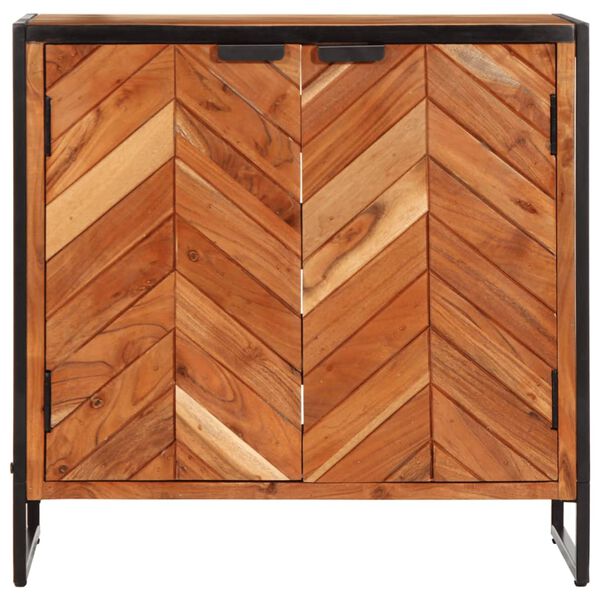 vidaXL Kenk&auml;kaappi 67x38x65 cm t&auml;ysi akasiapuu