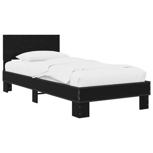 vidaXL S&auml;ngyn runko p&auml;&auml;dyll&auml; Musta tammi 80 x 200 cm Tekninen puu