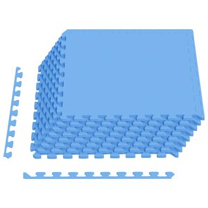 vidaXL Uima-allas maamatto 24 kpl Sininen 8,64 m&sup2; EVA-vaahtoa